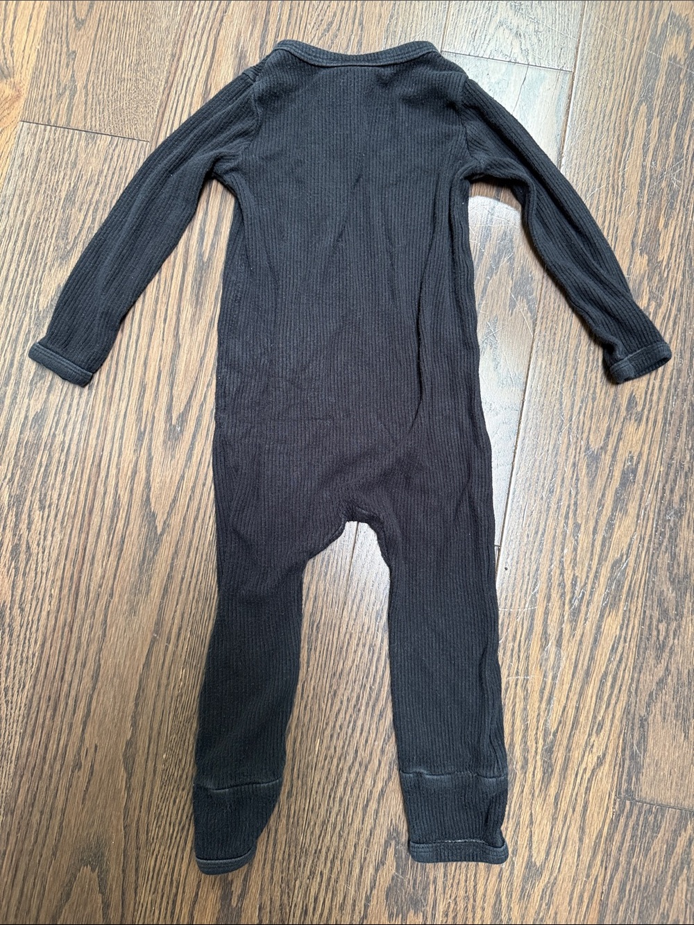 Kyte BABY Black Ribbed One-Piece - Picture 5 of 5